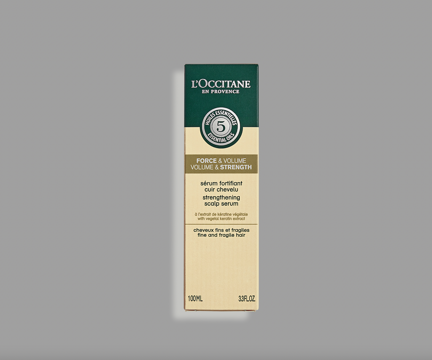 L'Occitane: VOLUME & STRENGTH Scalp serum 100 ml