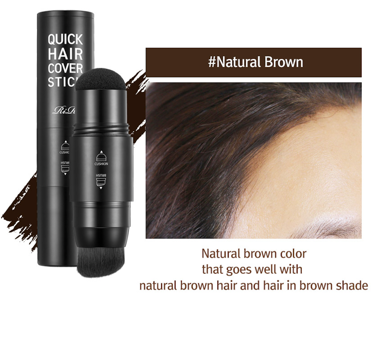 RiRe - Quick Hair Cover Stick (Natural Brown)