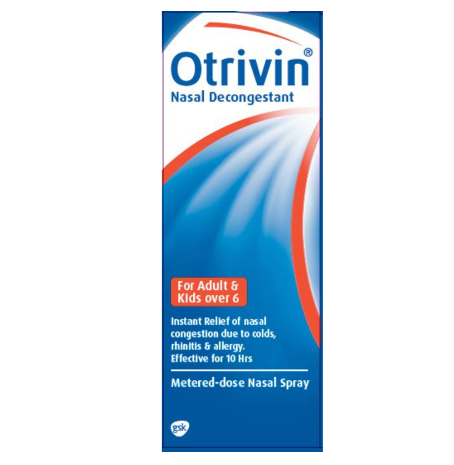 Otrivin Metered-Dose Nasal Spray for Adult 10ML