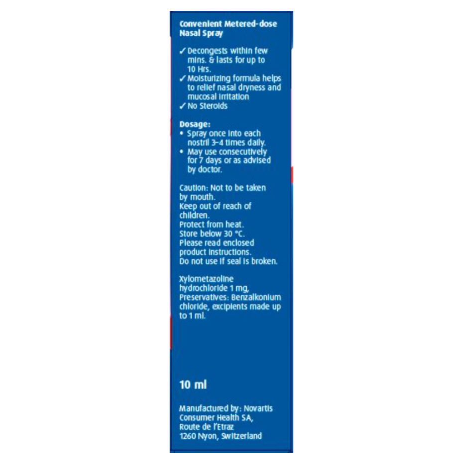 Otrivin Metered-Dose Nasal Spray for Adult 10ML