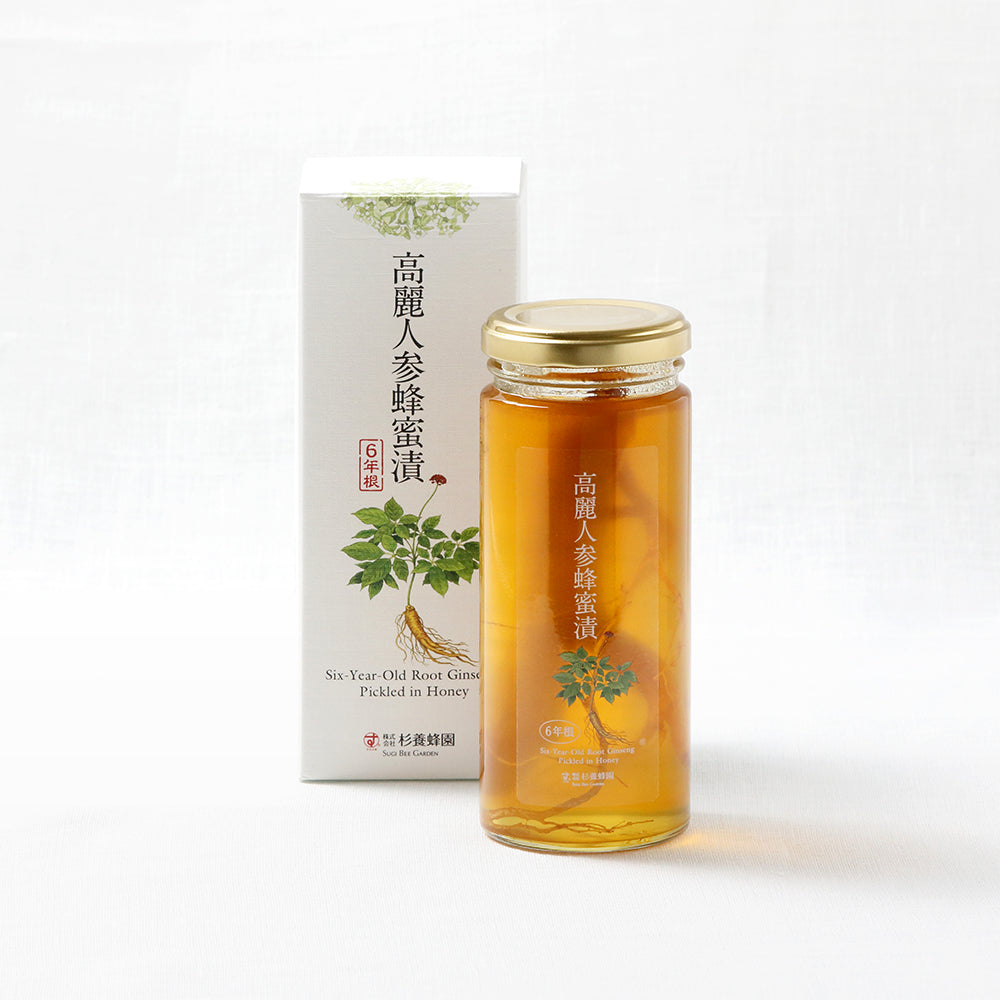 Sugi Bee - Six Year Old Root Ginseng Pickled in Honey 280g