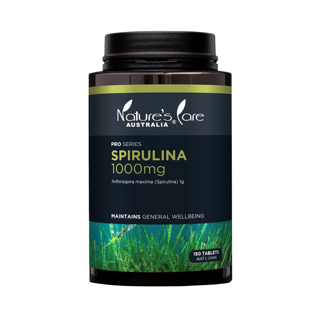 Nature's Care - Pro Spirulina 1000mg 150 Capsules